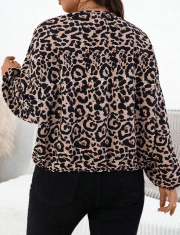 Cardigan Shein Curve+, mix culori