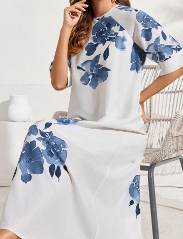 Rochie midi Shein, mix culori
