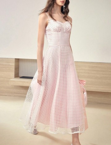 Rochie maxi Shein, mix culori