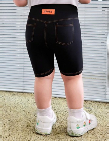 Colanți scurți Shein, negru