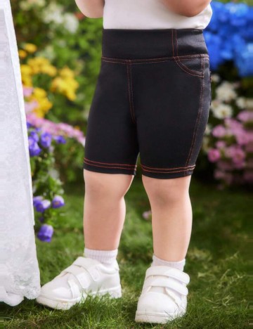 Colanți scurți Shein, negru