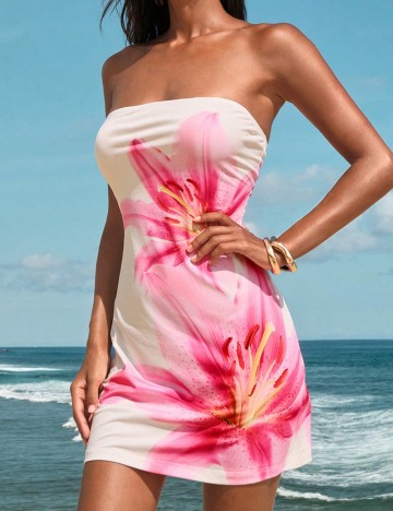 Rochie mini Shein, mix culori