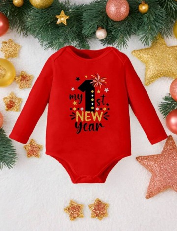 Body baby Shein, roșu