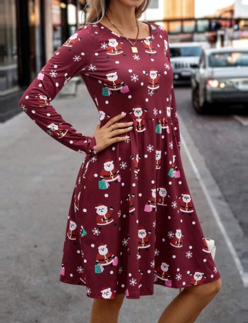 Rochie mini Shein, vișiniu
