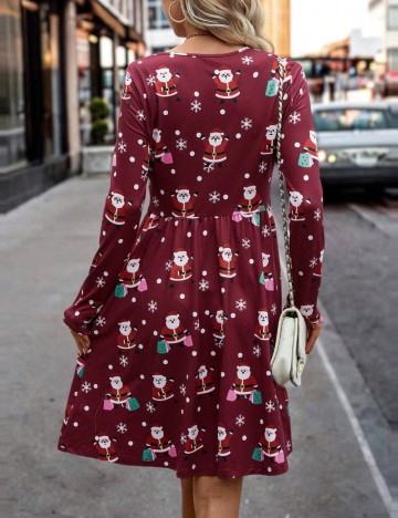 Rochie mini Shein, vișiniu