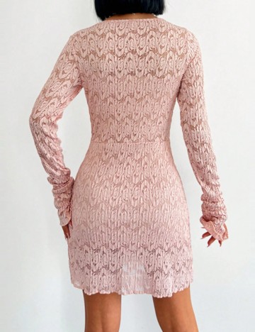 Rochie mini Shein, roz