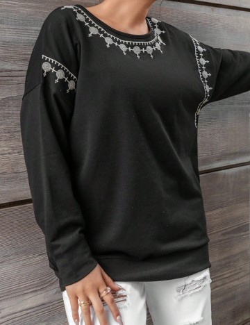 Bluză Shein Curve+, negru