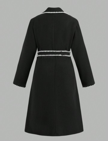 Palton Shein Curve+, negru