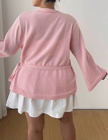 Cardigan Shein Curve+, roz