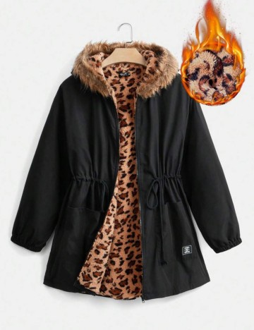 Geaca Shein Curve+, mix culori