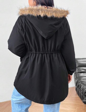 Geaca Shein Curve+, mix culori