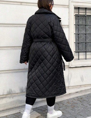 Geacă Shein Curve+, negru