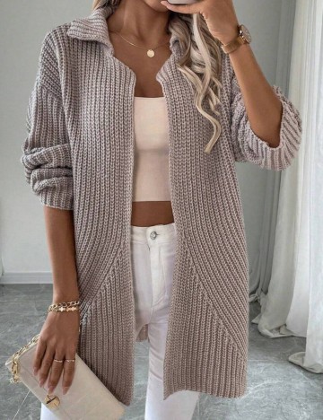 Cardigan Shein, bej