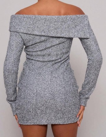Rochie mini MUSERA by Shein, gri