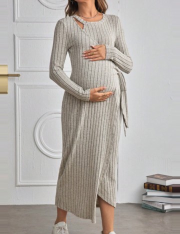 Rochie maxi Shein, gri