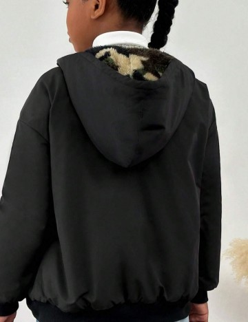 Geacă Reversibilă Shein, mix culori