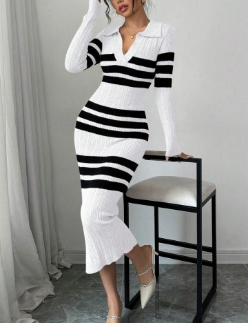 Rochie maxi Shein, mix culori
