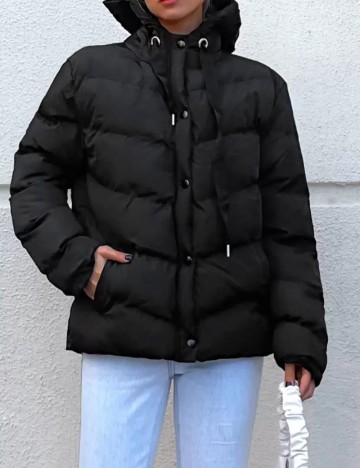 Geacă Shein, negru
