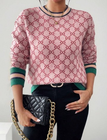 Pulover Shein, mix culori