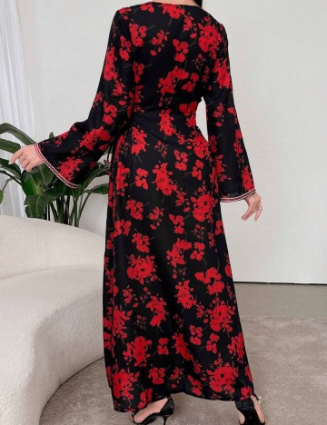 Rochie maxi Shein, mix culori