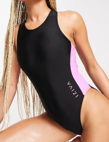 Costum de baie întreg VAI21, mix culori