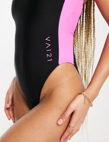 Costum de baie întreg VAI21, mix culori