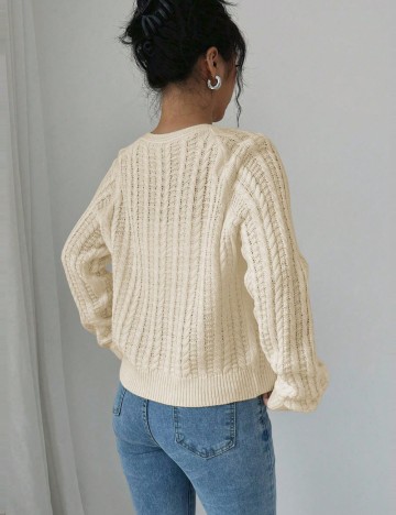 Cardigan Shein, bej