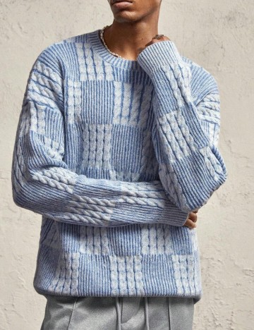 Pulover Shein, albastru