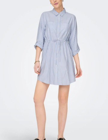 Rochie tip cămașă Only, mix culori