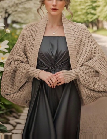 Cardigan Shein, bej