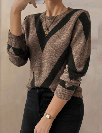Pulover Shein, mix culori