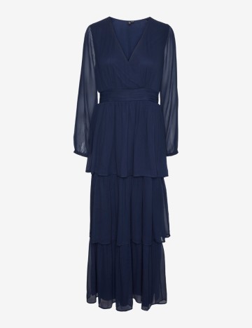 Rochie maxi Vero Moda, albastru