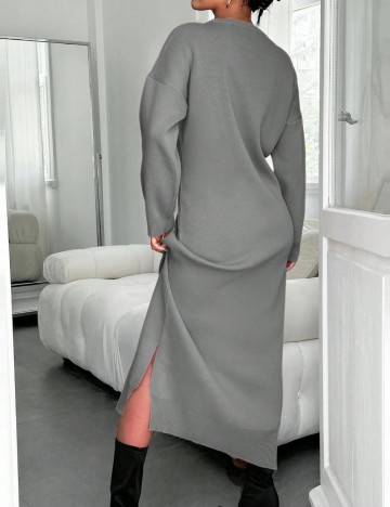 Rochie midi Shein, gri