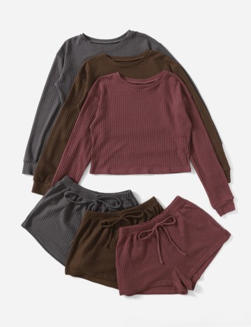 Set pijamale Shein, mix culori