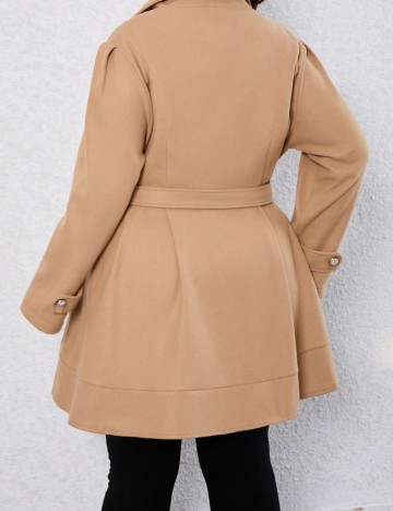 Palton Shein Curve+, maro