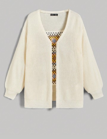 Cardigan Shein, mix culori