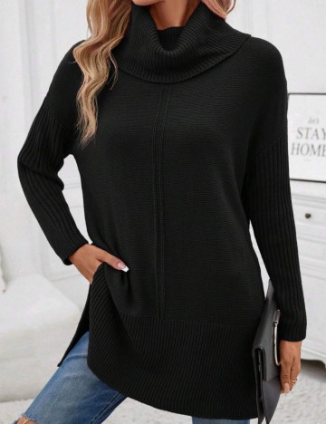 Pulover Shein, negru