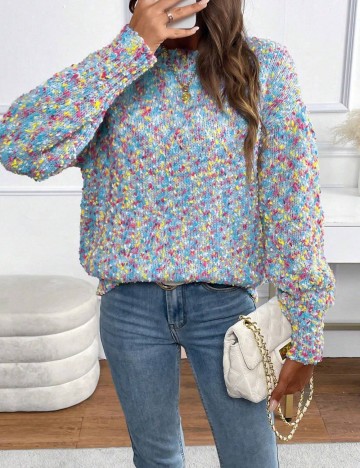 Pulover Shein, mix culori