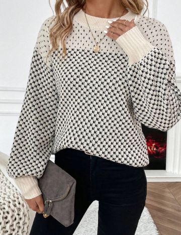 Pulover Shein, mix culori