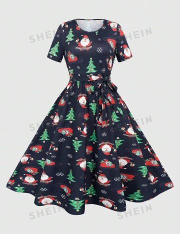 Rochie Shein, mix culori