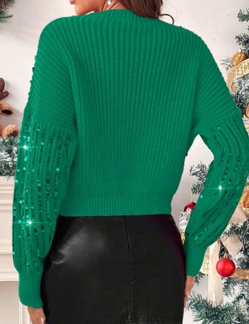 Pulover Shein, verde