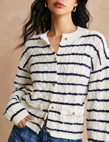 Cardigan Shein, mix culori