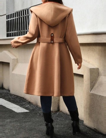Palton Shein Curve+, maro