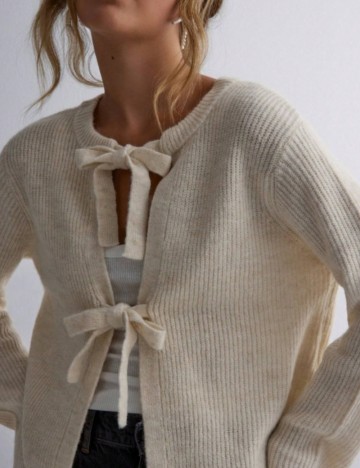 Cardigan Shein, bej