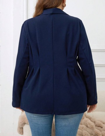 Sacou Shein Curve+, bleumarin