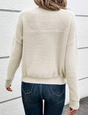 Pulover Shein, crem
