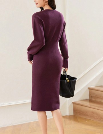 Rochie midi Shein DAZY, mov