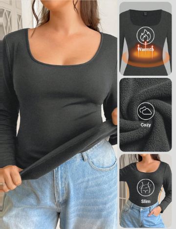 Bluză Shein Curve+, gri