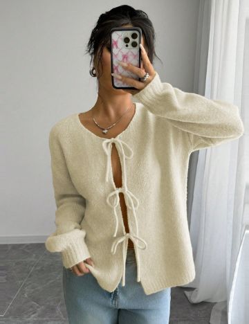 Cardigan Shein, bej