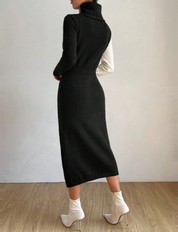 Rochie midi Shein, mix culori